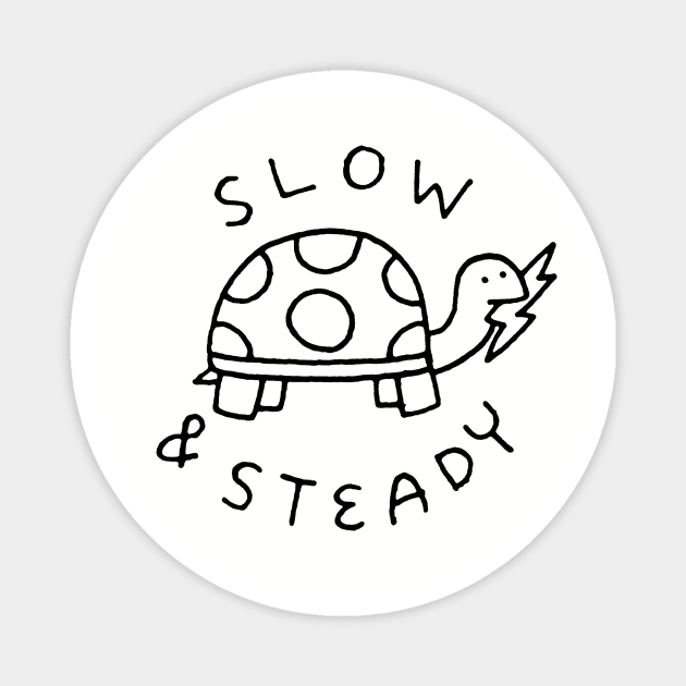 Slow and Steady Turtle Magnet by jpcoovert